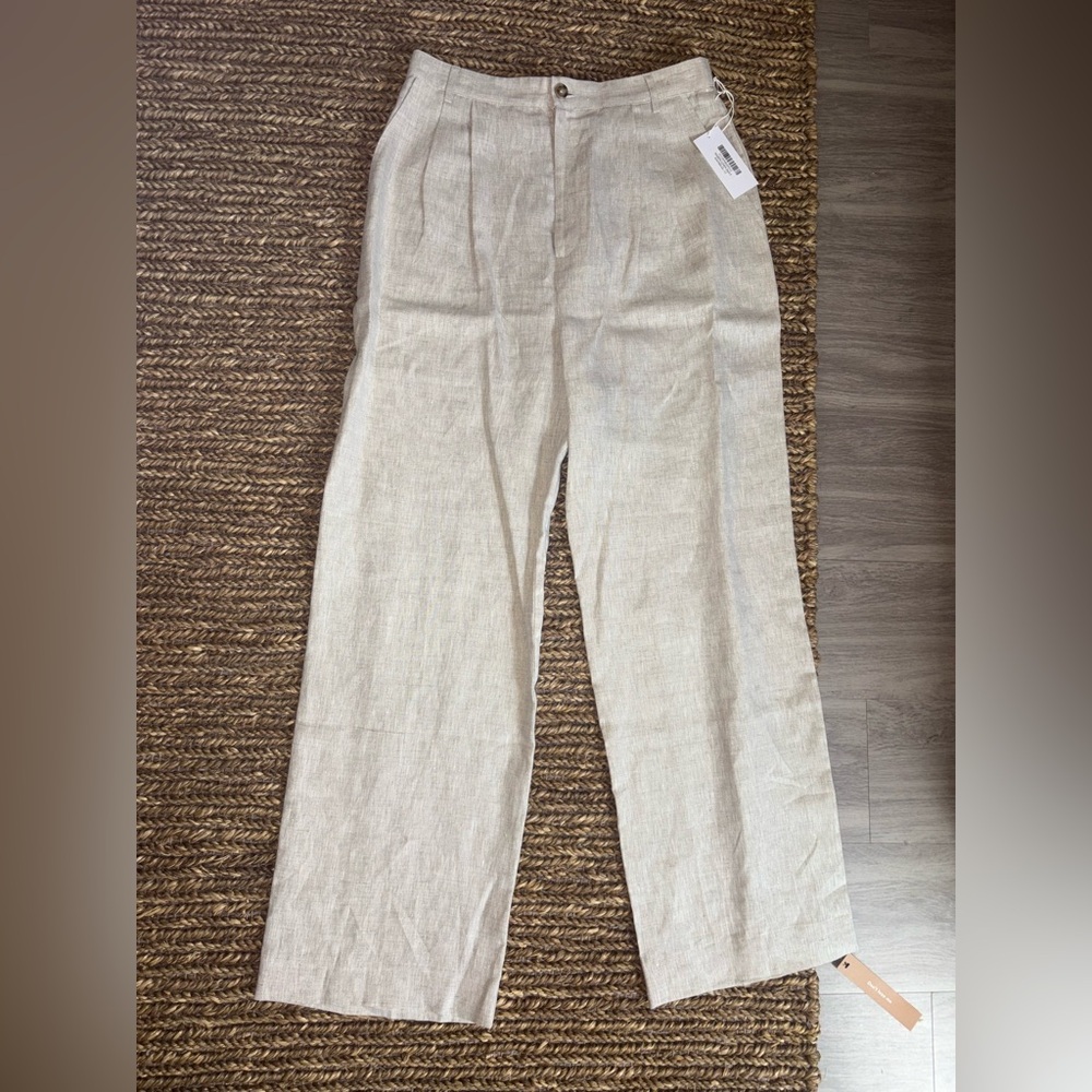 Reformation Mason Linen Pants